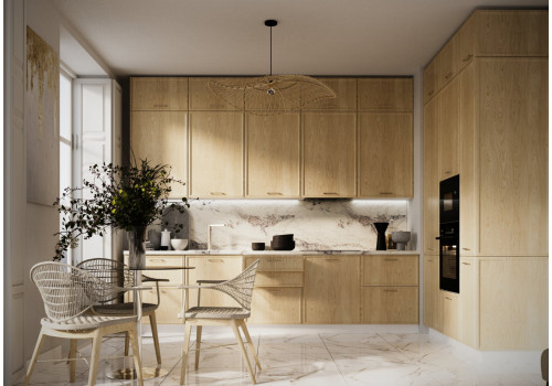 Модульная кухня Беверли (дуб шампань)