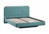 Кровать без ПМ «Тиффани» Тип 1 (без подъемного механизма) Микровелюр Wellmart Indigo