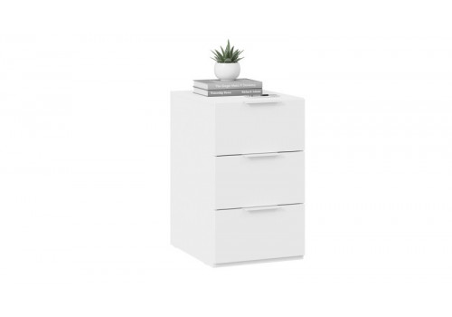 Тумба универсальная «Порто» (для стола) Белый Жемчуг, Белый софт