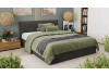 Кровать с ПМ «Лора» (с подъемным механизмом) с заглушиной Велюр Confetti Stone