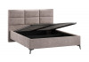 Кровать с ПМ «Делана» (с подъемным механизмом) Велюр Brut Mocco 06