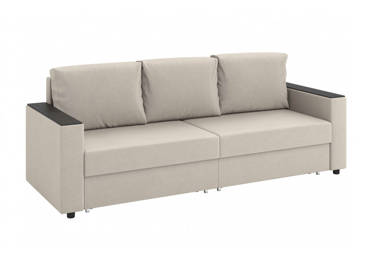 Гермес / Диван - кровать 3-х мест (велюр Parma 6 бежевый)