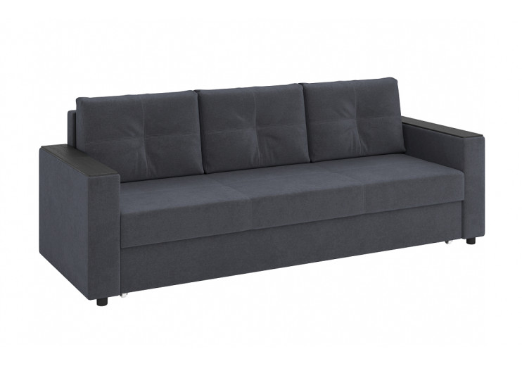 Смарт/ Диван - кровать 3-х мест (велюр Parma 27 темно-серый)