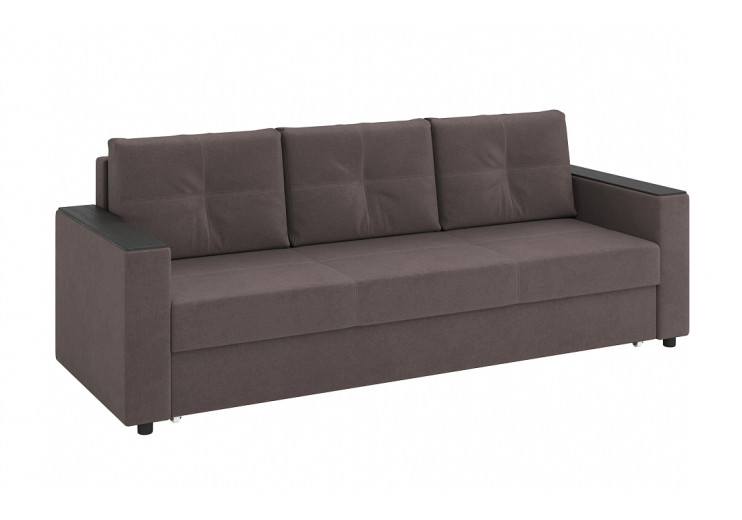 Смарт/ Диван - кровать 3-х мест (велюр Parma 14 коричневый)