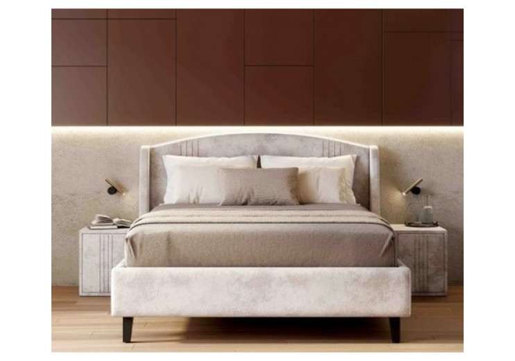 Кровать Севилья  с подъемным механизмом (тиффани бежевый.)