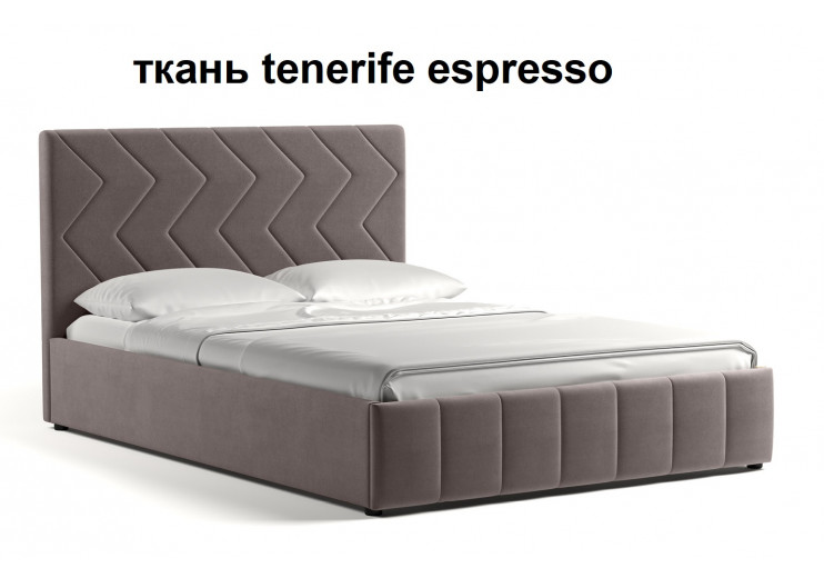 Кровать двуспальная Милана 160 (4 цвета)